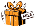 Free gift reward as part of a consumer promotions campaign.
