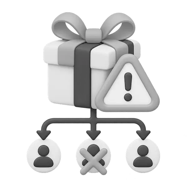 Reward distribution errors.
